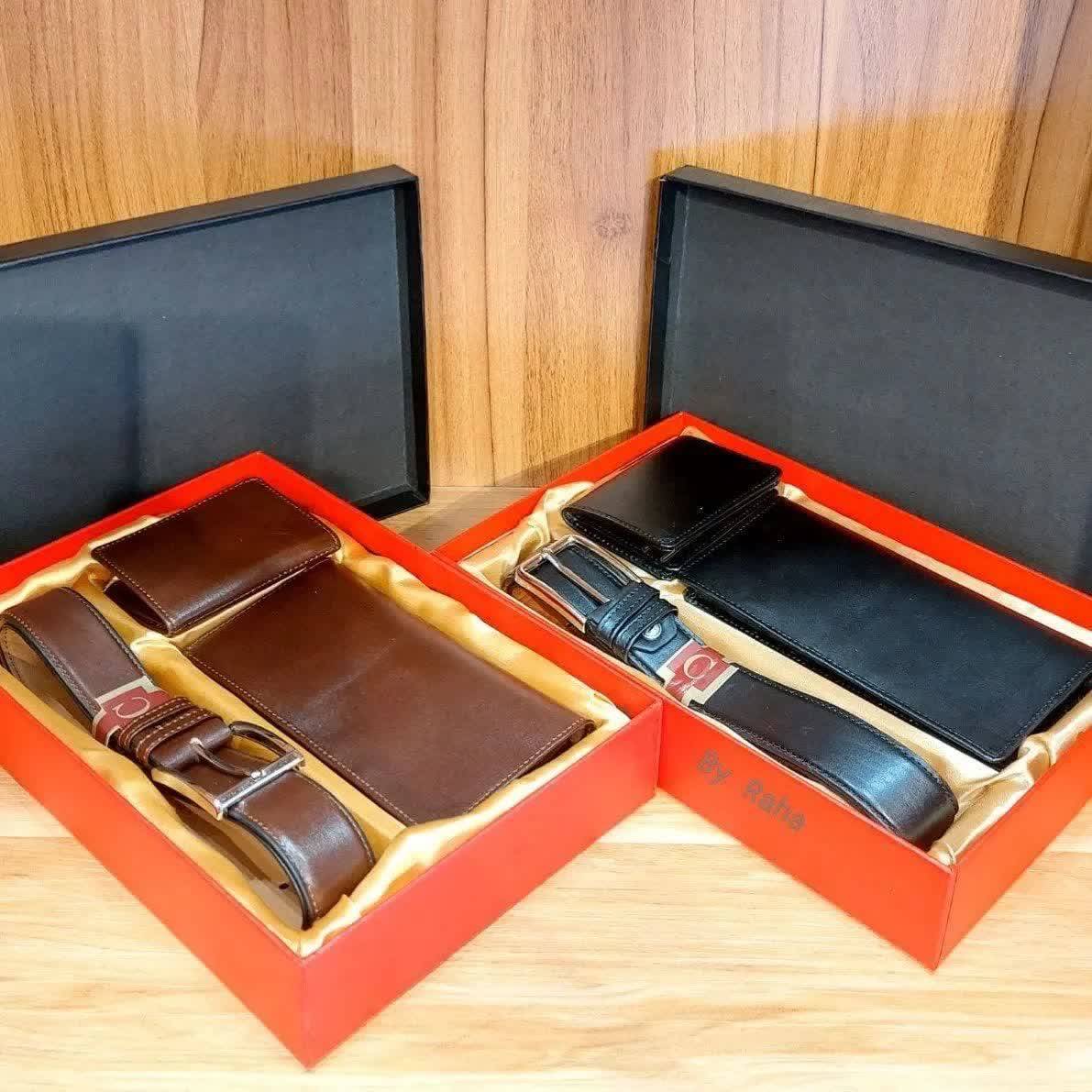 ست مردانه تمام چرم کد ۱۰۱۲